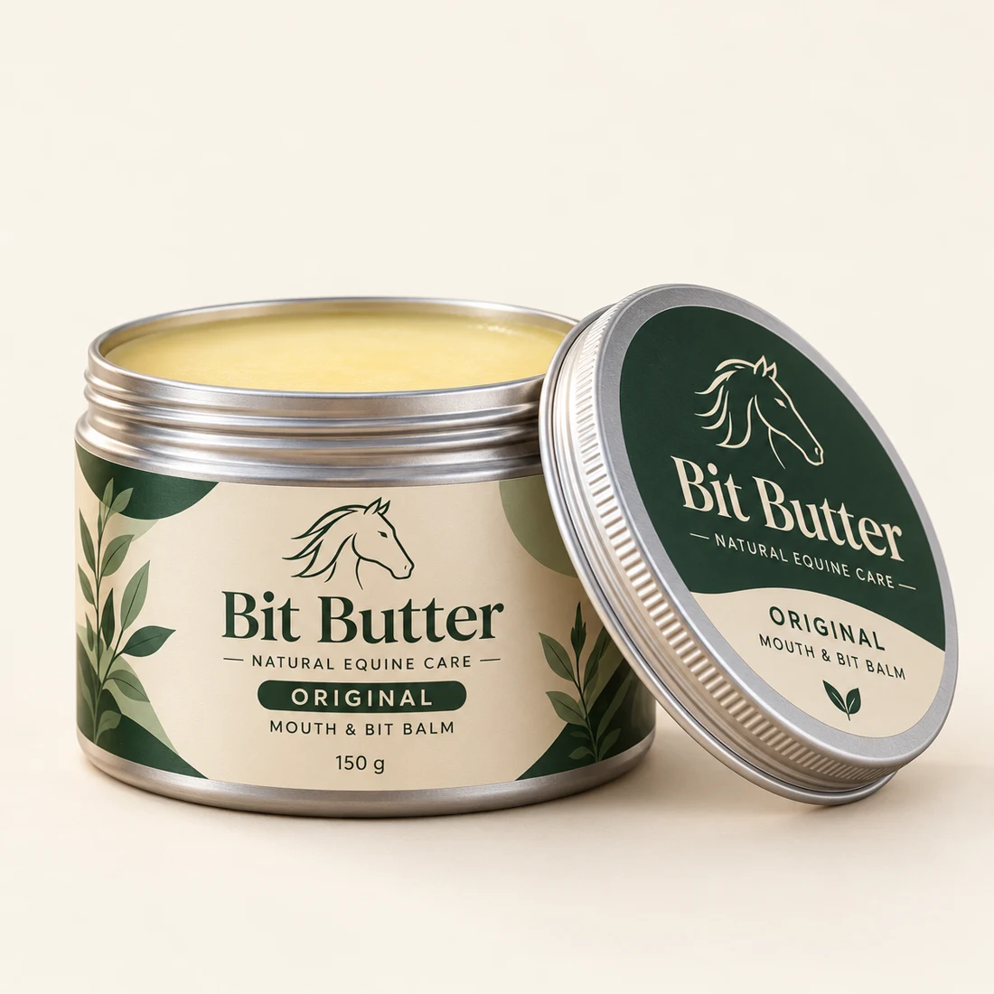 Bit Butter Original mouth and bit balm in a 150 g tub